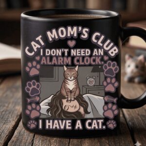 CAT MOM'S CLUB MUG