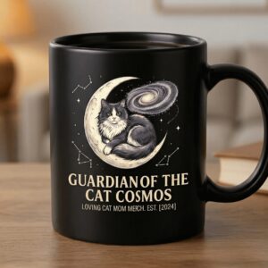 GUARDIAN OF THE CAT COSMOS MUG