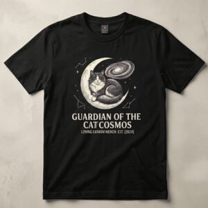 GUARDIAN OF THE CAT COSMOS SHIRT