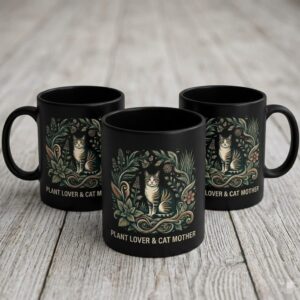 PLANT LOVER & CAT MOTHER MUG
