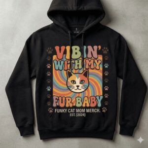 VIBIN WITH MY FUR BABY HOODIE