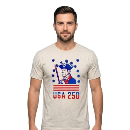 USA 250 Patriot Eagle Tee Meowora